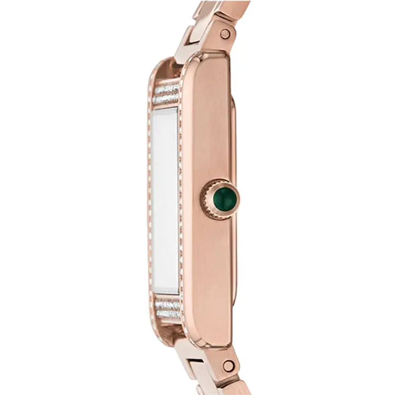 Emporio Armani Genni Green Dial Ladies Watch- AR11641
